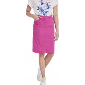 5-pocket midi-lengte trapeze rok