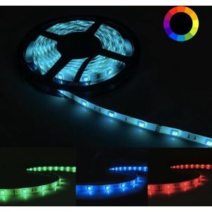 RGB LED strip 12V 5M 5050 IP44 30LED / m - RGB - Overig - 30 LED/m - IP44 - SILUMEN