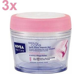 NIVEA - Hair Care - Beauty Care - Haarmasker - 3x 200ml - Voordeelverpakking