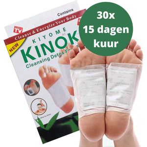 Voordeelverpakking Detox Voetpleisters - Munki Kinoki Detox Foot Patch - 3x 10 Stuks - Nieuw! Nu Nog Beter!