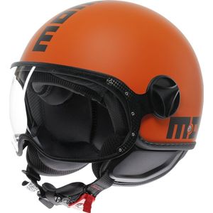 MOMO DESIGN - FGTR Classic E2206 - Open Face Helm - Zwart - Kunststof