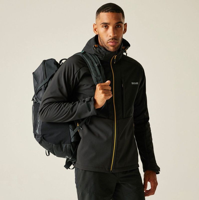 Regatta - Hewitts - Softshelljack - Waterdicht - Ademend - Met Capuchon