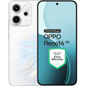 OPPO Reno14 5G 12+512GB Opal White - Extra Garantie