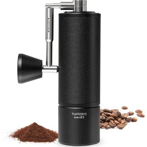 Koffiemolen Handmatige Chestnut C3s MAX volledig metalen behuizing - espresso - French Press zwart