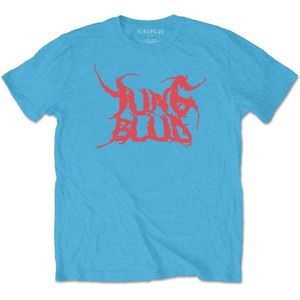 Yungblud - DEADHAPPY Heren T-shirt - M - Blauw
