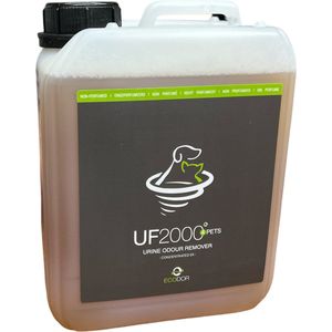 Ecodor UF2000 4Pets - Urinegeur Verwijderaar - 2500ml - 1 op 5 Concentraat - Vegan - Ecologisch - Ongeparfumeerd