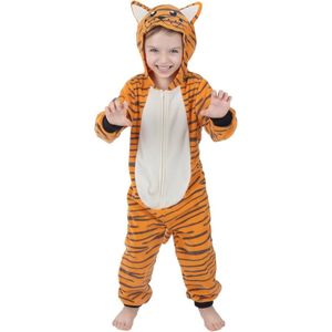 Dieren Onesie voor Kinderen - Schattig Kostuum van Schap, Cheetah, Koe, Aap, Zwarte Kat en Giraffe
