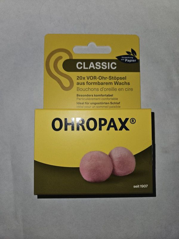 OHROPAX - Classic - Oordoppen - Cire - SNR 21 dB