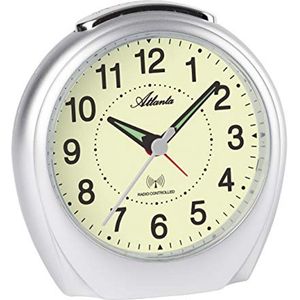 Crescendo Radiografische Wekker met Licht en Fluorescerende Wijzerplaat - Analoog