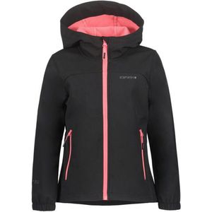 ICEPEAK KOBRYN JR Meisjes Softshell - Zwart - 122