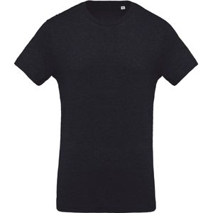 Kariban Heren Organische Bemanningsleden Hals T-Shirt (Franse Marine Heide)