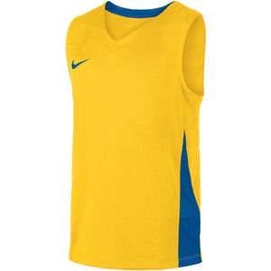 Nike team basketbal shirt junior geel kobalt NT0200719, maat 140
