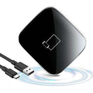 Draadloze CarPlay adapter 2024 upgrade - plug-and-play compatibel met auto's vanaf 2015 en iPhone