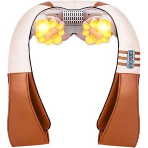 Ariqo Nek Massage - Massagekussen - Schoudermassage - Schouder Massage Apparaat - Verwarming - 3 Standen - Voor Heel het Lichaam