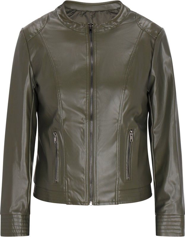 Usha - Tussenjas - Olijfgroen