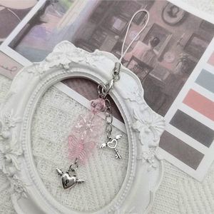 5 Stuks Telefoon Charm Telefoon Charms Lanyard voor Vrouwen Meisjes Schattige Sleutelhanger Lanyard String Accessoires voor Tas Portemonnee Rugzak Hars