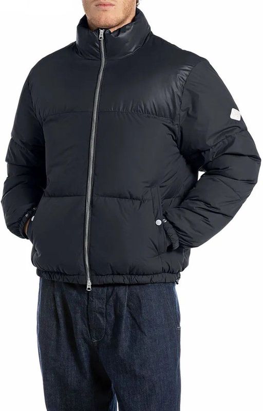 Replay M8479.000.85304 Gewatteerde Jas Zwart M Man