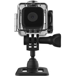 DrPhone ActionCore – Action Camera – Waterdicht Tot 30 Meter – 1080P Full HD – Infrarood Nachtvisie - Bewegingsdetectie – 360° Bevestiging – Compact & Lichtgewicht – Ondersteunt tot Micro SD-Kaart 128GB – Voor Auto, Fiets, Sport & Onderwater