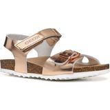 Geox - ADRIEL GIRL - Sandalen - Roségoudkleur Metallic - Voetbed - Klittenbandsluiting