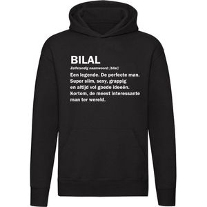 Bilal Woordenboek Grappige Hoodie - verjaardag - jarig - slim - grappig - cadeau - unisex - trui - sweater - capuchon
