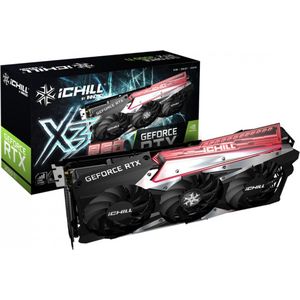 Inno3D GeForce RTX 3060 Ti iCHILL X3 RED LHR 8GB GDDR6 Graphics Card