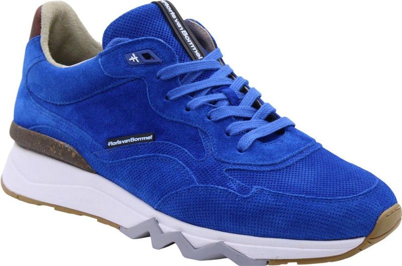 Floris van Bommel - DE Zager 02.61 - Sneakers - Blauw - Leer