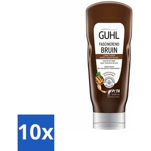 Guhl - Conditioner - Colorshine Bruin - 200 ml - Bulkverpakking - 10 stuks