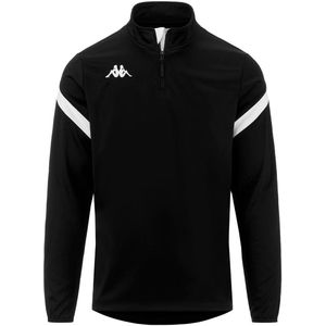 Kappa - Dolvole - Sweatshirt - Halve Rits - Heren - 100% Polyester