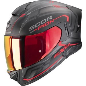 Scorpion EXO-530 Slope Matt Black Red - Integraalhelm - Maat M - Motorhelm - ECE 22-06 gekeurd