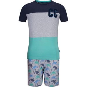Charlie Choe pyjama jongens - grijs - 42C-35053 maat 110/116