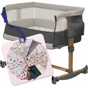 Lionelo Leonie MuSlin Hoeslaken met Elastiek - 100% Katoen