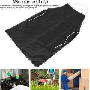 Viertraps snijbestendig - Waterdicht - Steekvast - Slijtvast - Veiligheidsschort zwart L .