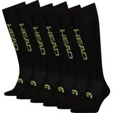 HEAD - Logo Kneehigh - Skisokken - Black Combo - 6-pack