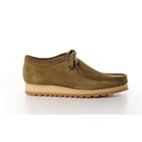 Clarks - Wallabee RB - Veterschoenen - Groen - Suède