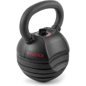 Gymstick Quick-Lock Kettlebell - Verstelbare Kettlebell - 4,5 tot 13,5 kg