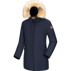 Subprime - Dames Jas winter Parka Chloe - Blauw - Maat XL