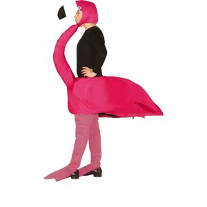 Fiestas Guirca - Volwassenenkostuum Op een Flamingo
