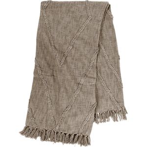 Tiseco Home Studio - Plaid - Taupe - 250 x 260 cm