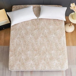 katoenen hoeslaken,Hoogwaardige Kwaliteit - Topper Matras Hoeslaken / Topper Mattress Fitted Sheet 180 x 200 x 30 cm