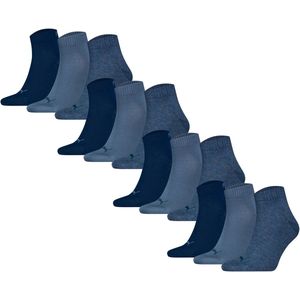 Puma Sokken Quarter Plain 12P Verpakking van 12