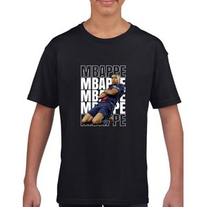 Mbappe - kylian - PSG - T-Shirt - Zwart text wit - Maat XL - T-Shirt met witte tekst - Grappige teksten - Cadeau - T-Shirt cadeau - Mbappe - 10 - kylian - PSG - voetbal