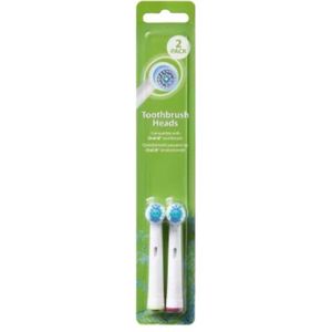 2-pack toothbrush heads - 2x opzetborstel - opzetborstels voor electrische tandenborstel