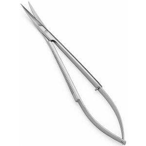 Benelux Surgical Instruments / Castroviejo Schaar gebogen 14cm rvs