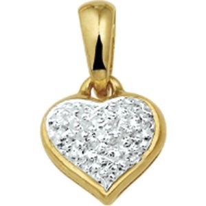 Hanger Hart Diamant 0.005ct H Vsi