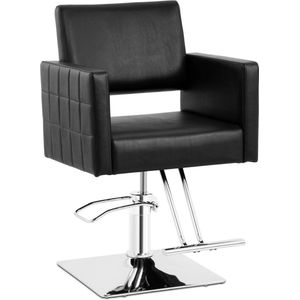 physa - Kappersstoel met voetsteun - zithoogte 45 - 55 cm - 150 kg - zwart