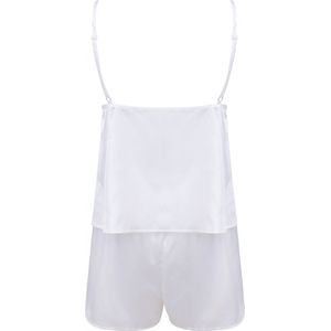 Pyjama's Dames XS/S Towel City White 95% Polyester, 5% Elasthan