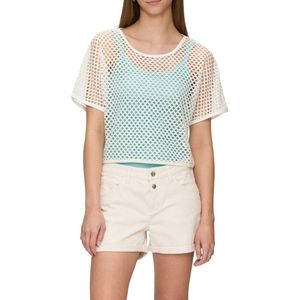 Q/S designed by - T-shirt - Maat L - Vrouwen - 0200 WHITE -