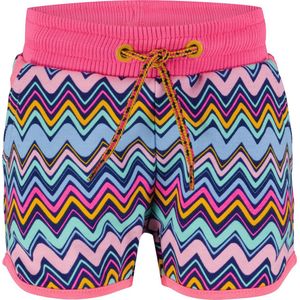 4PRESIDENT Korte broek Meisjes Short - Zigzag AOP - Maat 74
