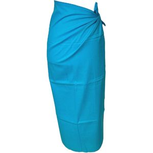 Zomerse 100% Katoenen Sarong - Lichtgewicht Strand Cover-up voor Vakantie
