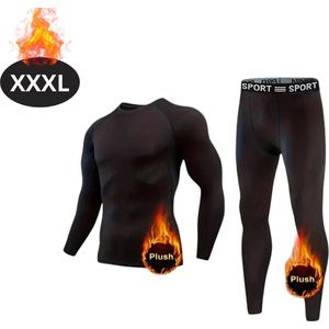 Bovista Thermokleding Heren - Thermobroek - Thermoset - Thermolegging - Winter - Thermoshirt - Zwart - S